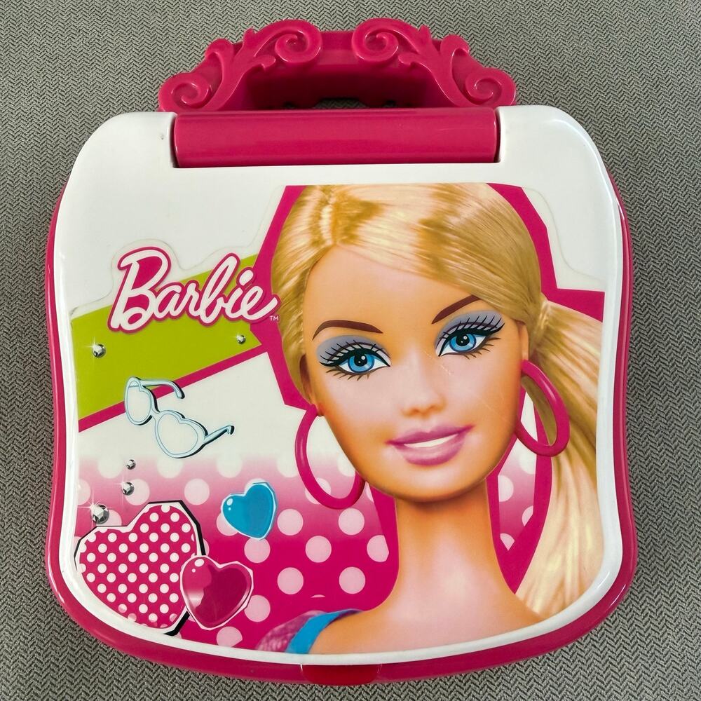 Barbie Little Learning Laptop Oregon Scientific BJ68-11 Mattel Tested Works